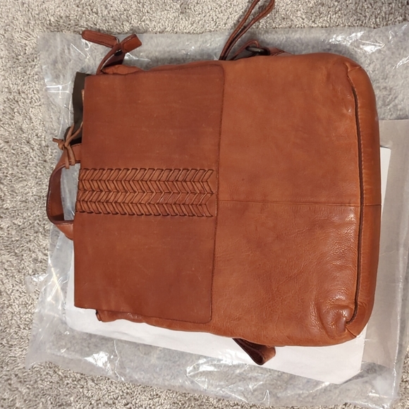 Vilenca Holland Bags Vilenca Holland Washed Leather Backpack With